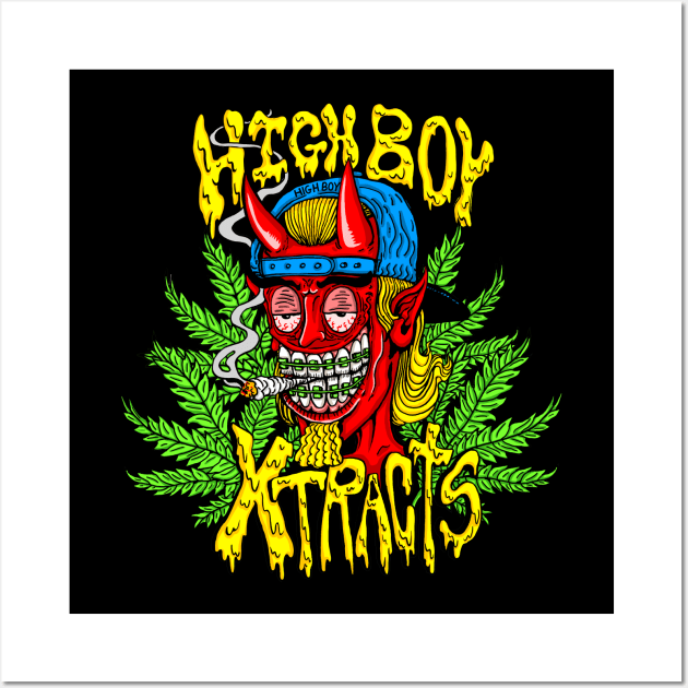 Highboy Logo Wall Art by Highboyxtracts